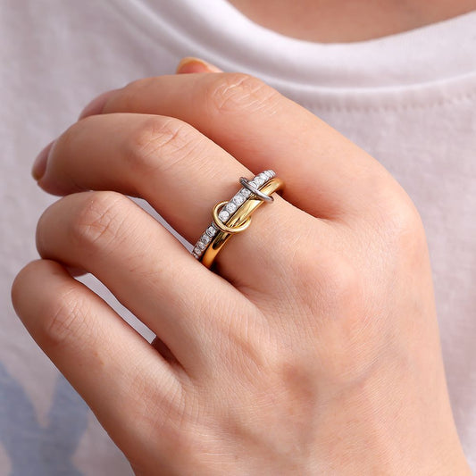 Two layers ring