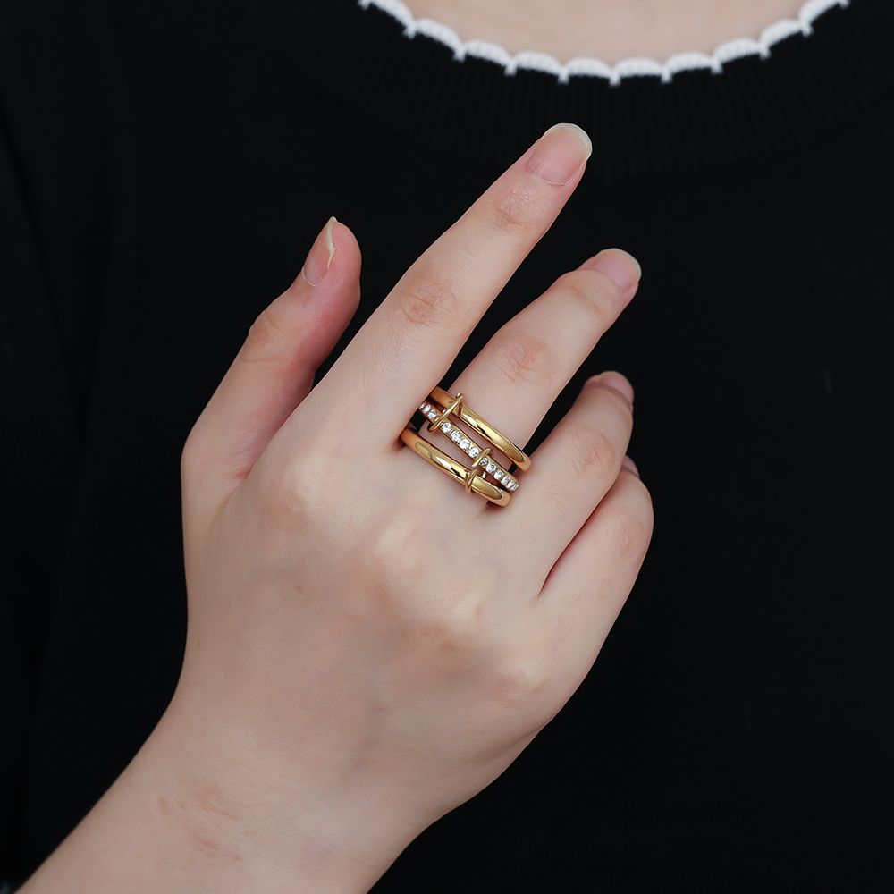 Three layers ring
