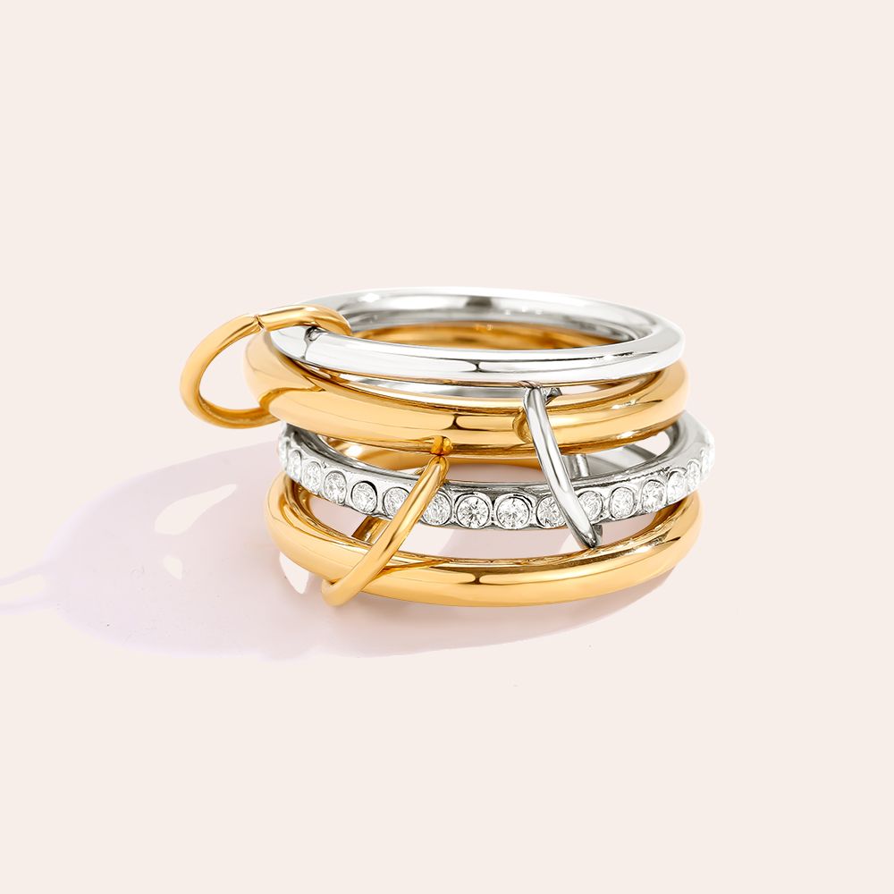 Four layers ring