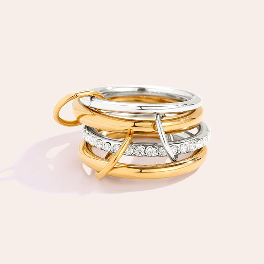 Four layers ring