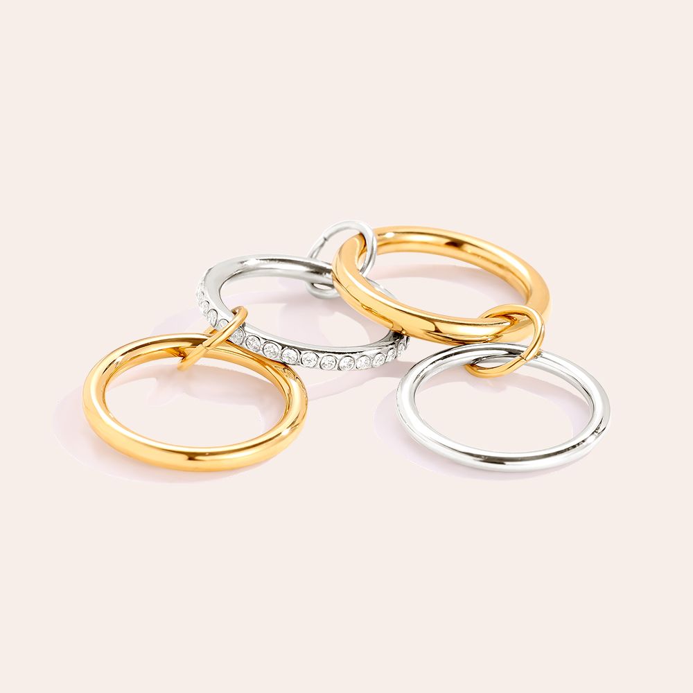 Four layers ring