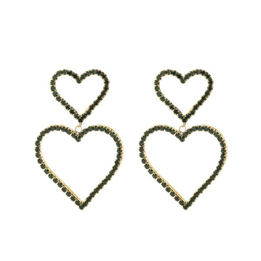 Gigi earrings green
