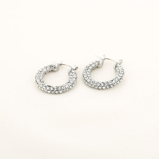 Rhinestone hoops