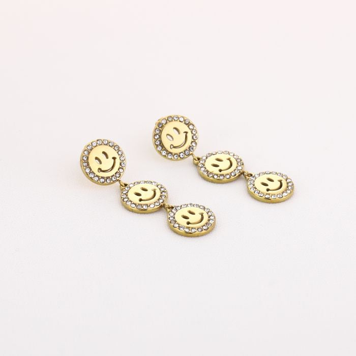 Smiley earrings