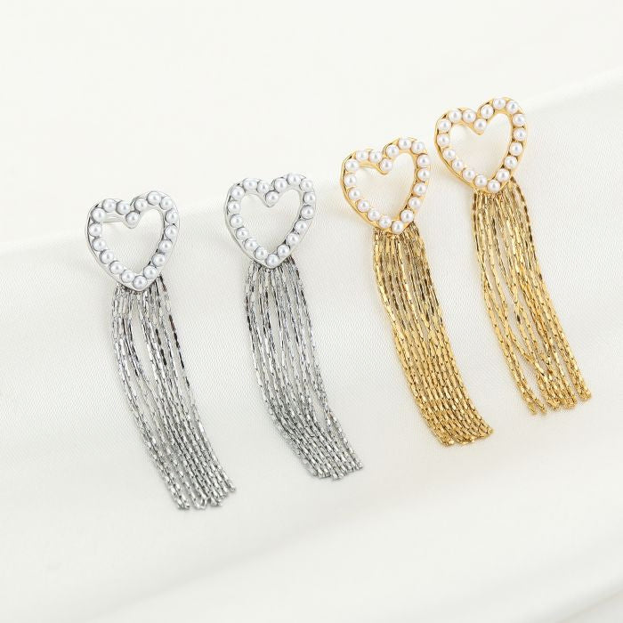Love chain earrings